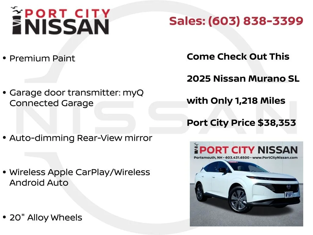 2025 Nissan Murano SL - Photo 21