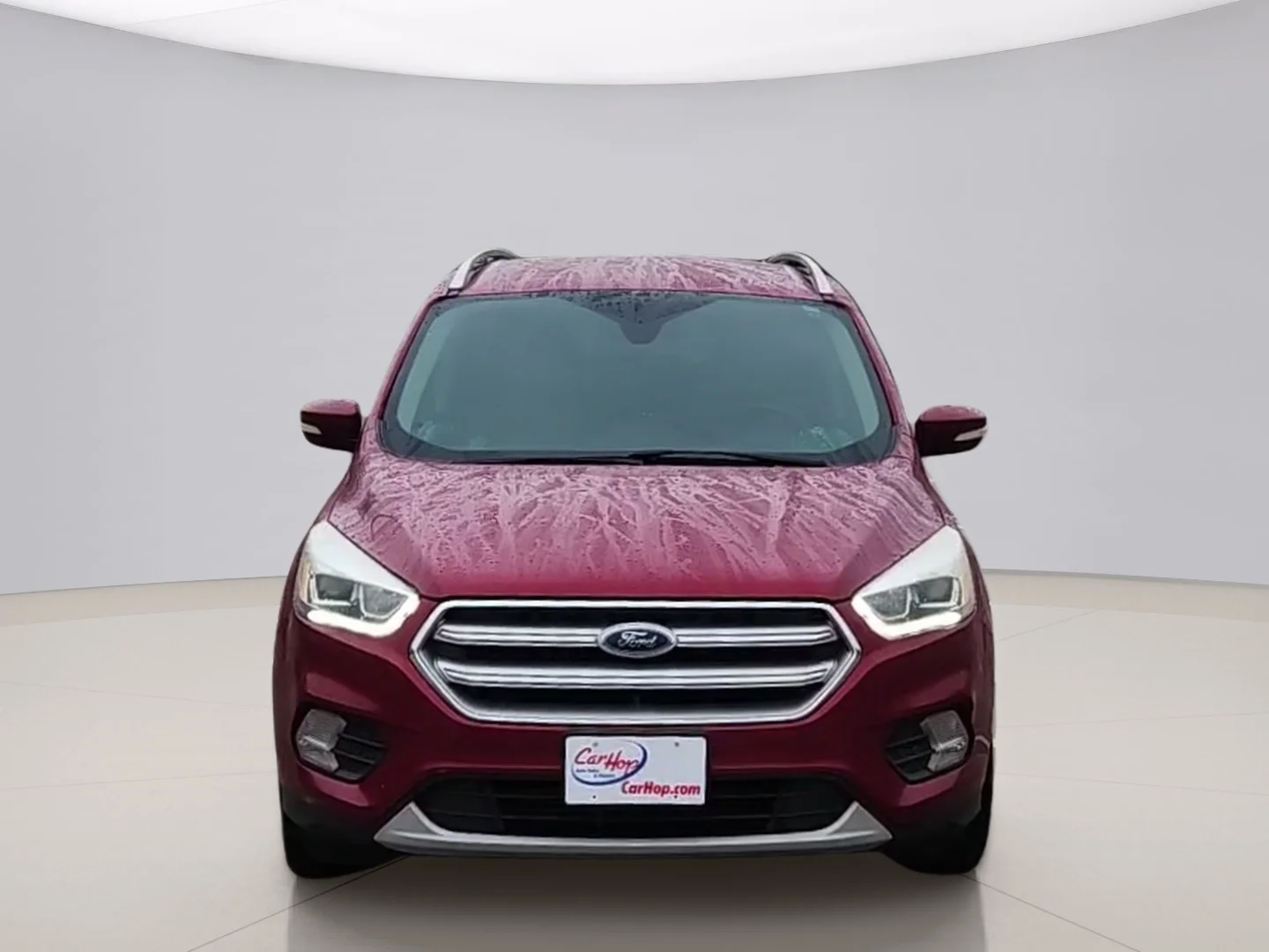 Used 2017 Red Ford TITANIUM image 8