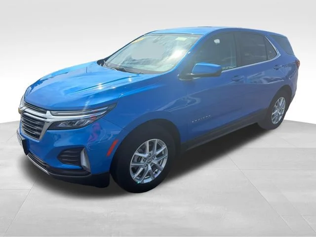 Used 2024 Riptide Blue Metallic Chevrolet LT image 1