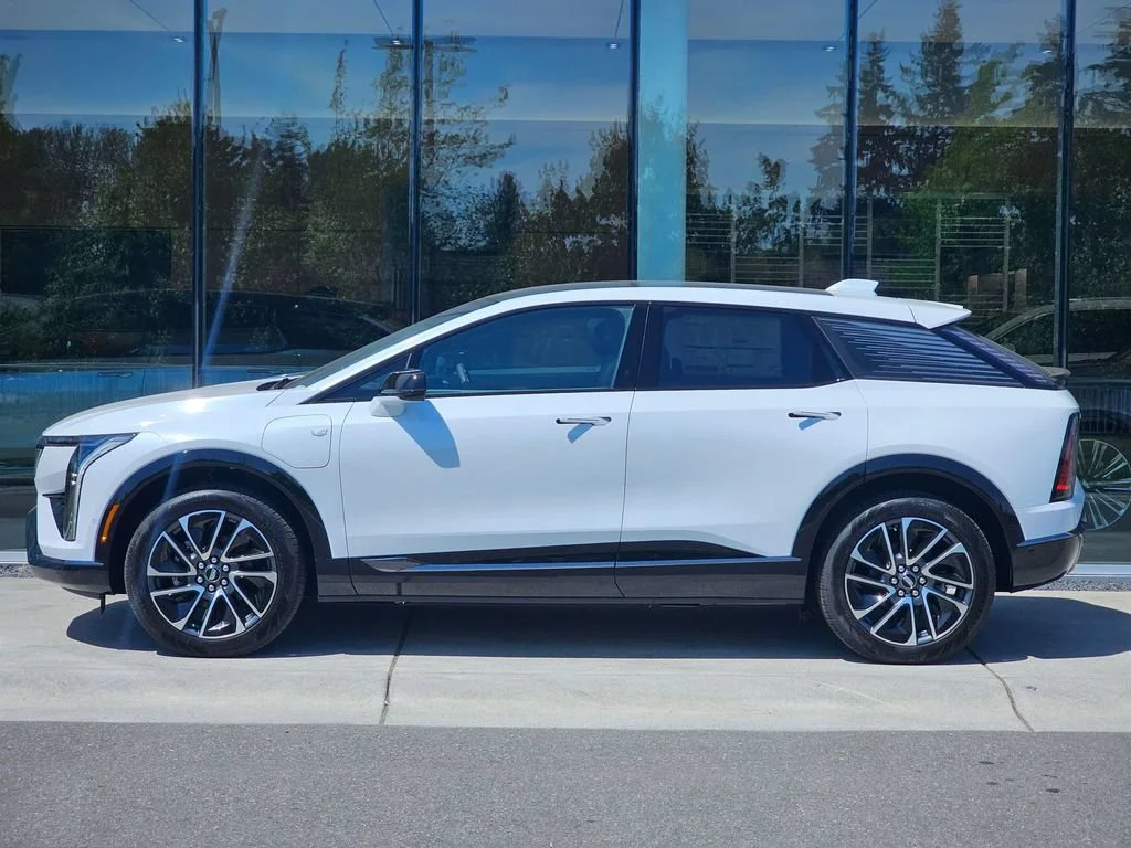 New 2026 Vibrant White Tricoat Cadillac Premium Sport image 2