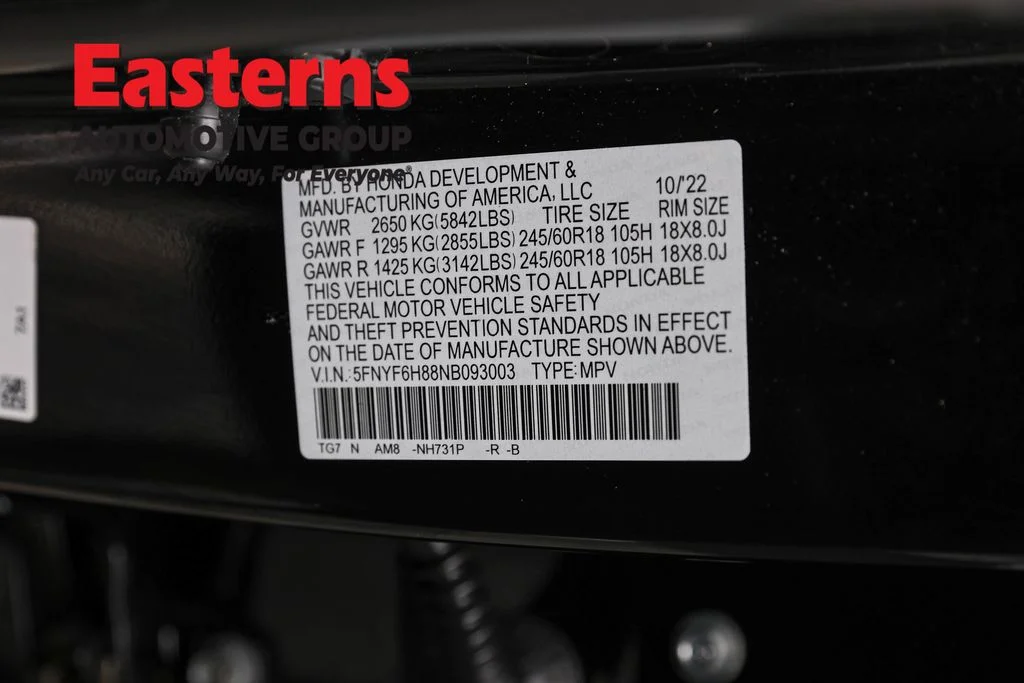 Used 2022 Black Honda TrailSport image 36