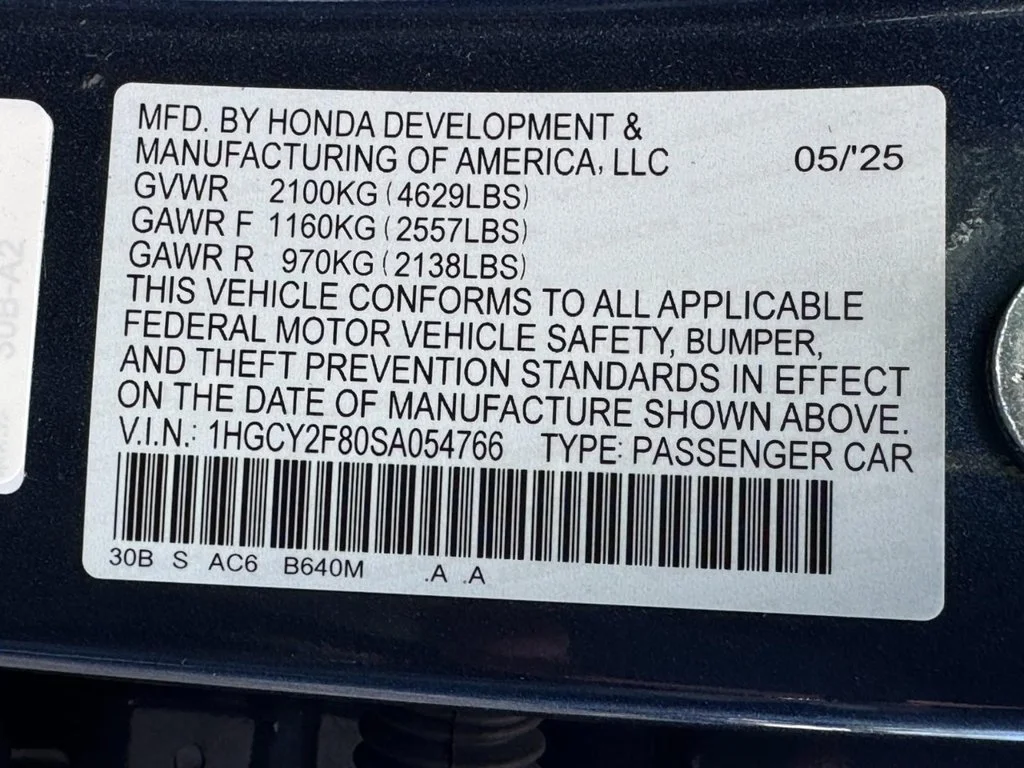 Certified Used 2025 Dark Blue Honda Touring image 26
