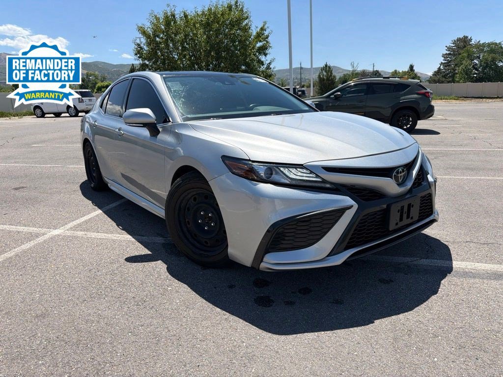 Used 2023 Celestial Silver Metallic Toyota XSE image 1