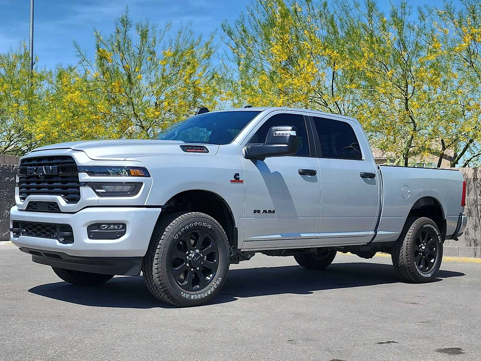 New 2026 Silver-Zynith Exterior Paint RAM Big Horn image 4