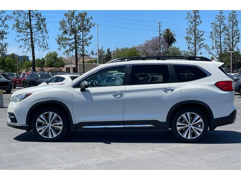 Used 2021 Crystal White Pearl Subaru Touring image 2