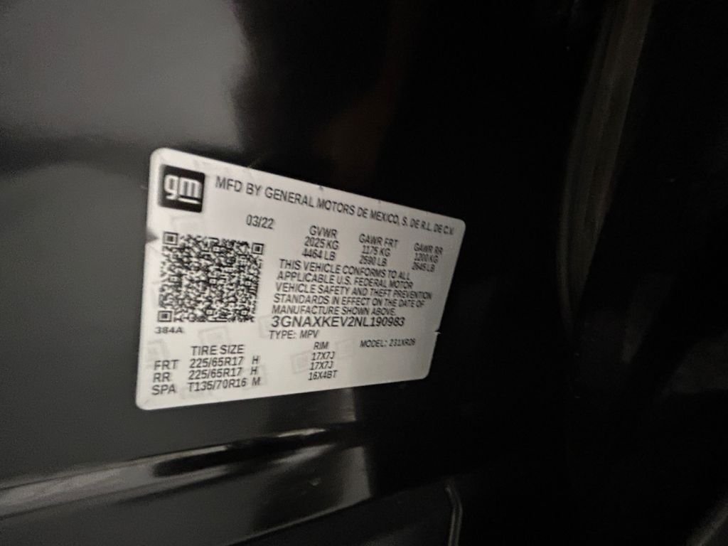 Used 2022 Black Chevrolet LT image 20