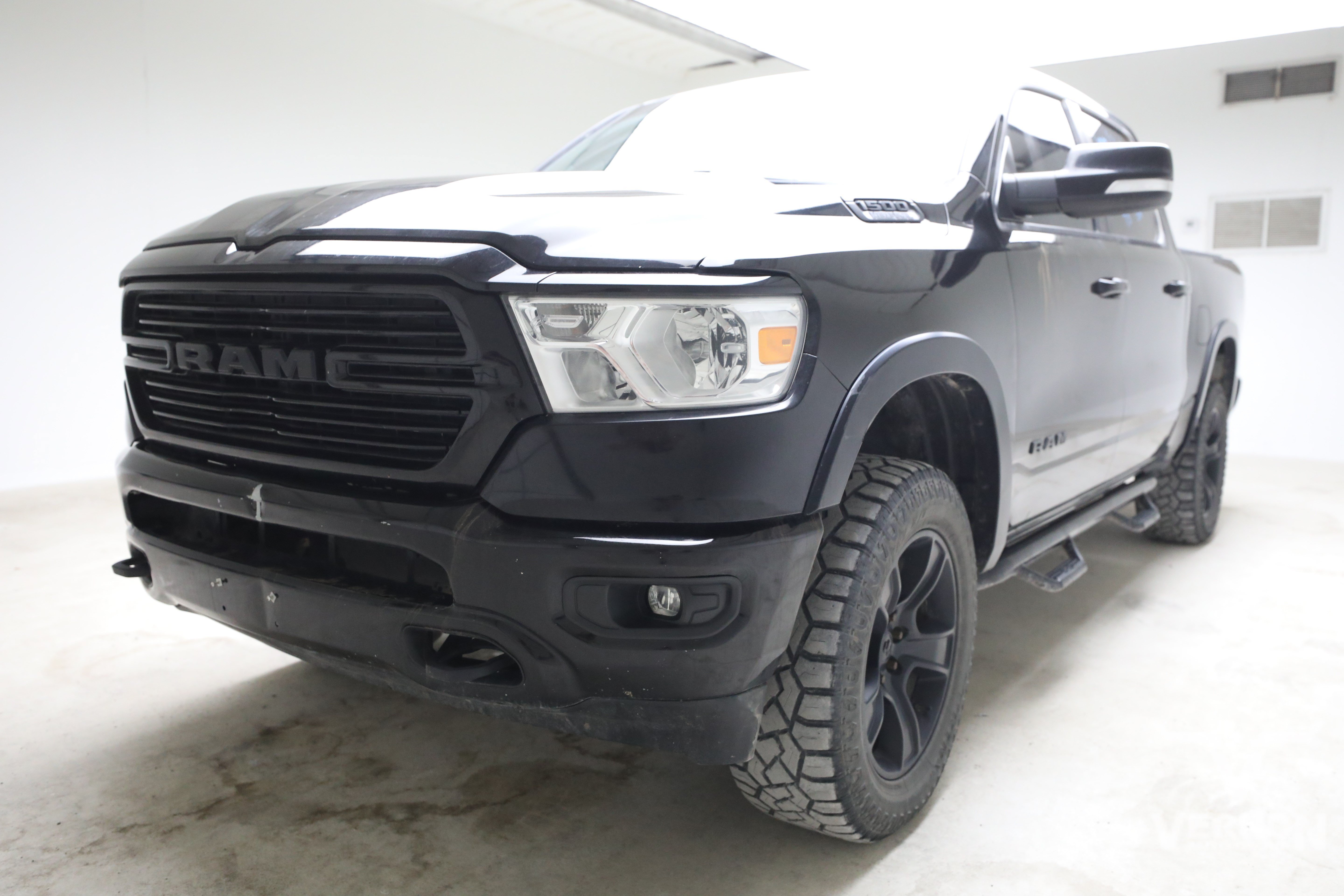 Used 2019 Diamond Black Crystal Pearlcoat Ram Y image 1