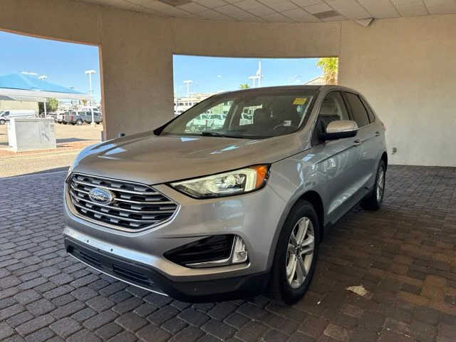 Used 2020 Iconic Silver Metallic Ford SEL image 1