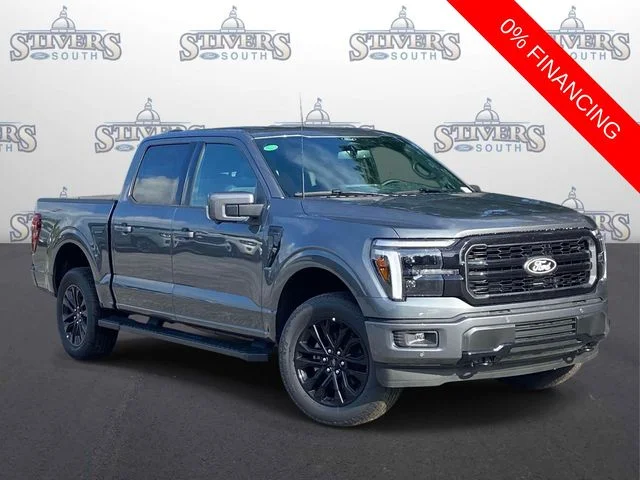 New 2026 Carbonized Gray Metallic Ford Lariat® image 1