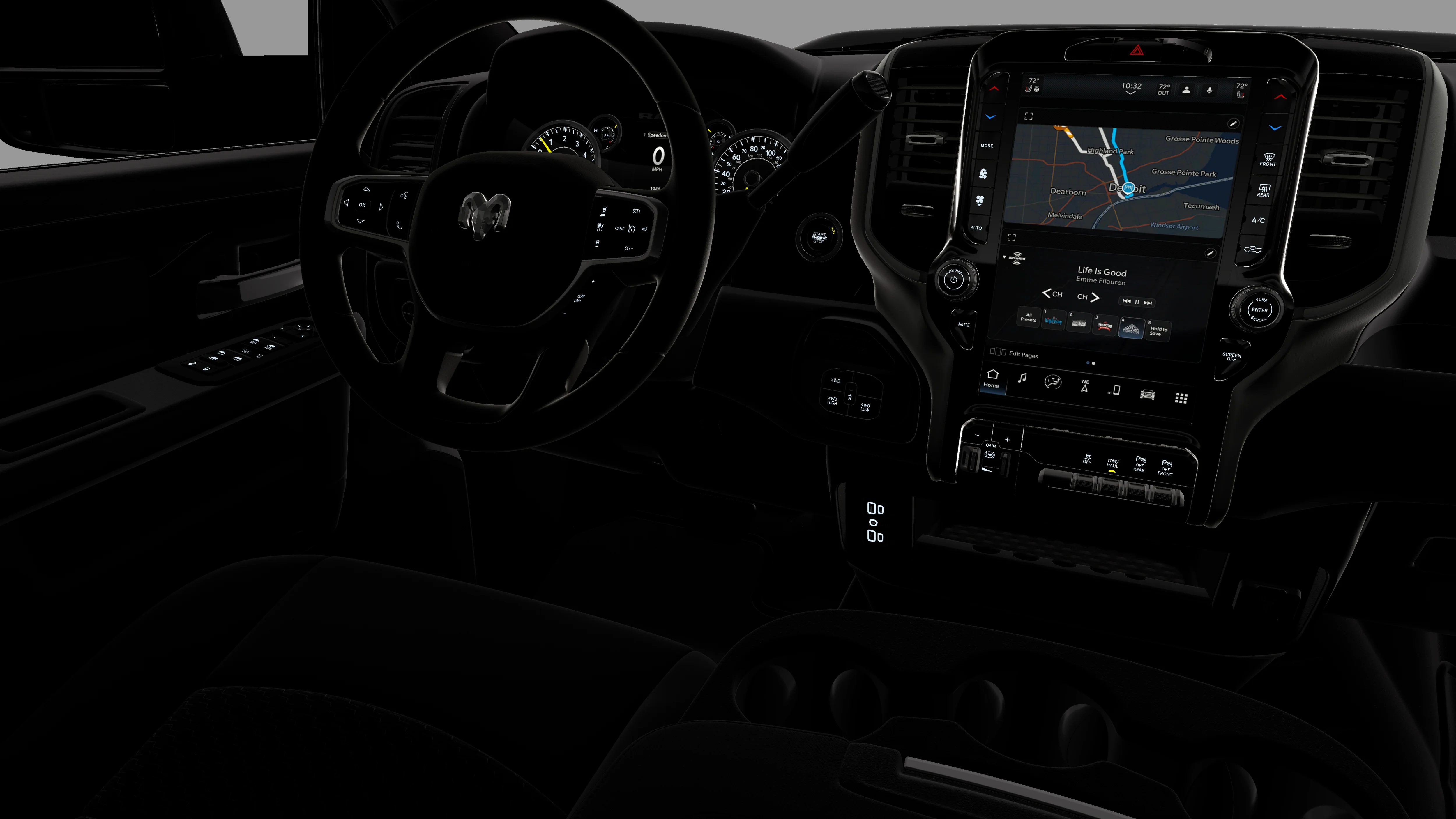 New 2026 Diamond Black Crystal Pearlcoat RAM  image 21
