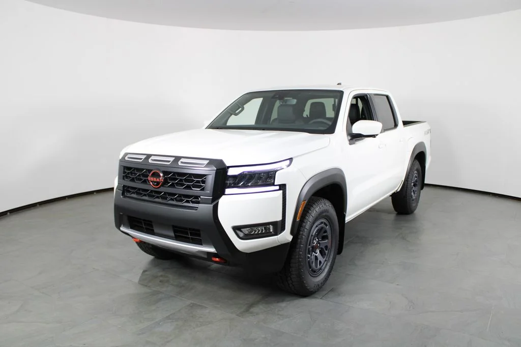 New 2026 Glacier White Nissan Crew Cab PRO-X® image 2