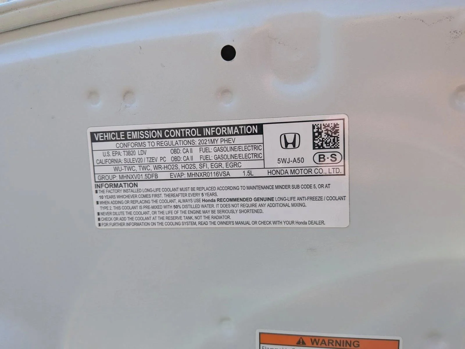 Used 2021 White Honda  image 23