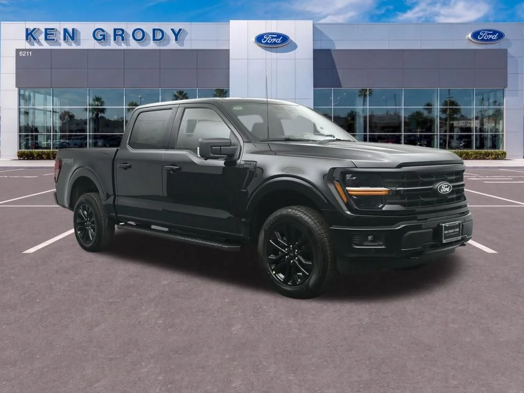 New 2026 Agate Black Metallic Ford XLT image 1