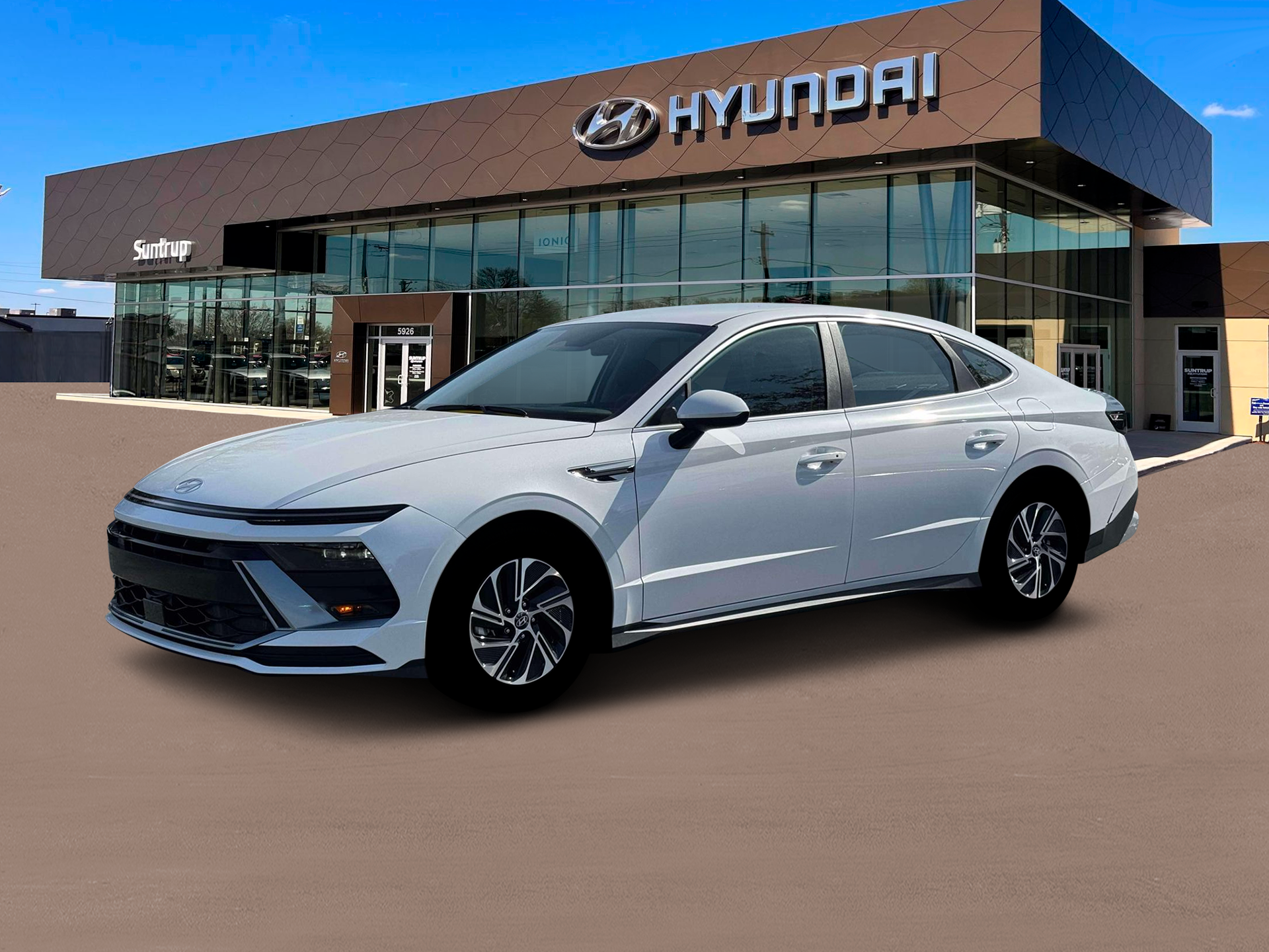 New 2026 White Hyundai Blue image 2