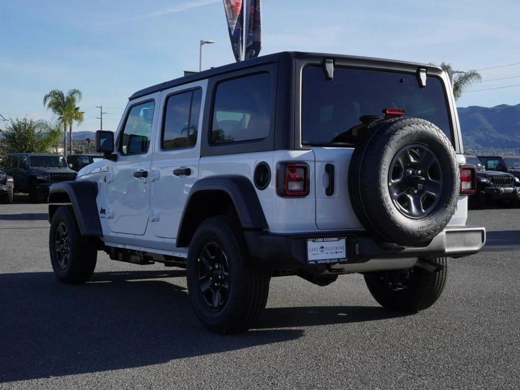 New 2026 Bright White Clearcoat Jeep Sport image 5