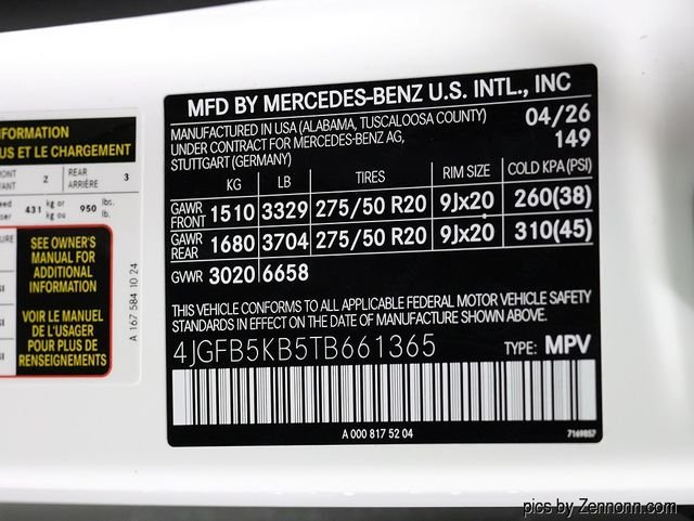 New 2026 Polar White Mercedes-Benz GLE 450 image 28