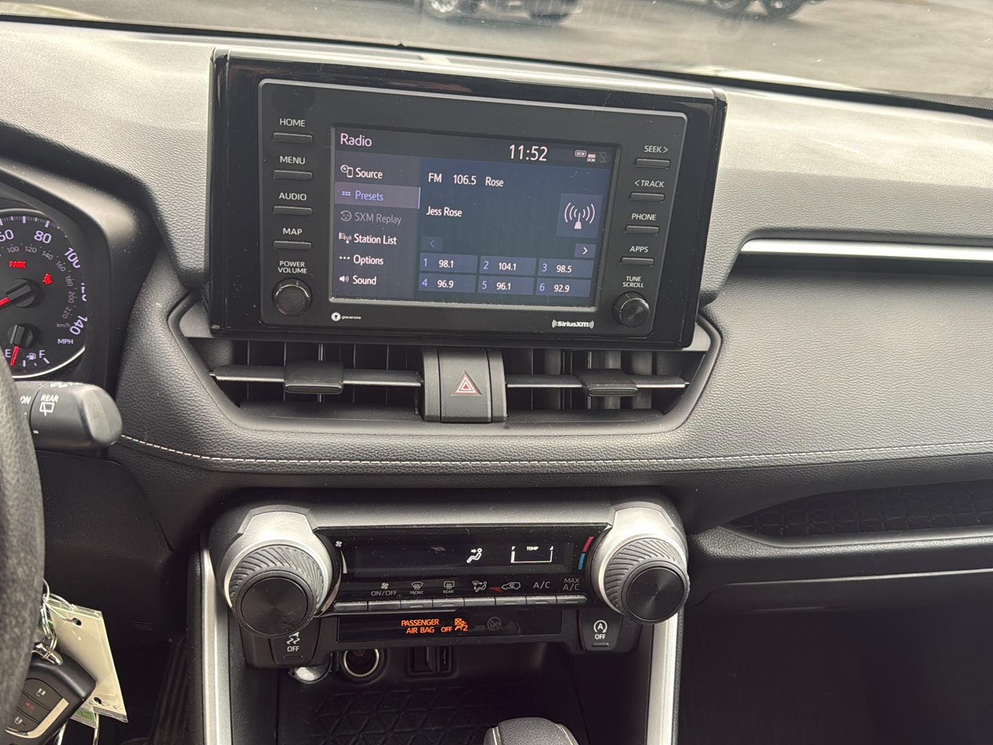 Used 2020 Midnight Black Metallic Toyota LE image 10