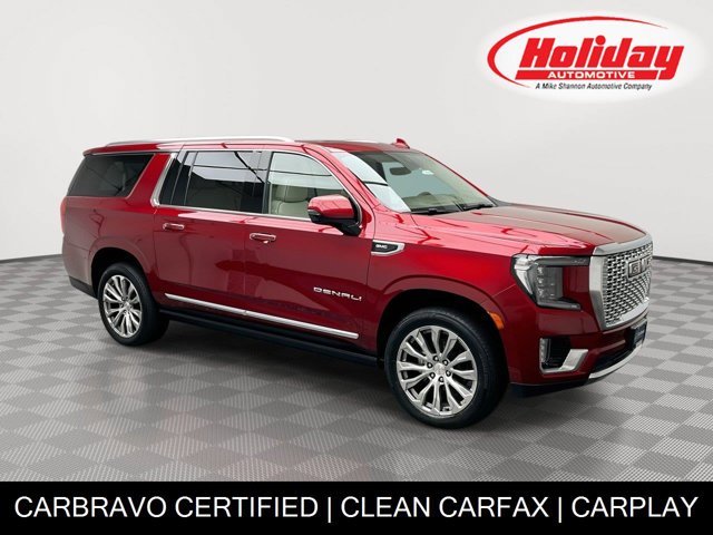 Used 2021 Cayenne Red Tintcoat GMC Denali image 1