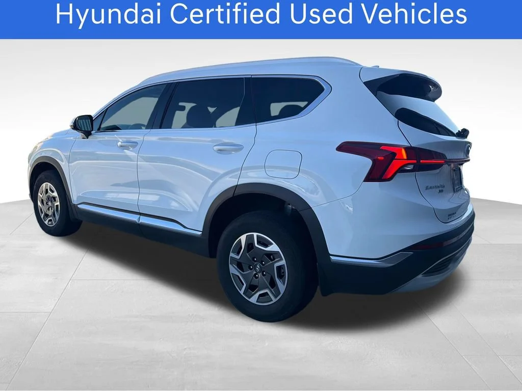 Certified Pre-Owned 2023 Hyundai Santa Fe Hybrid Blue
