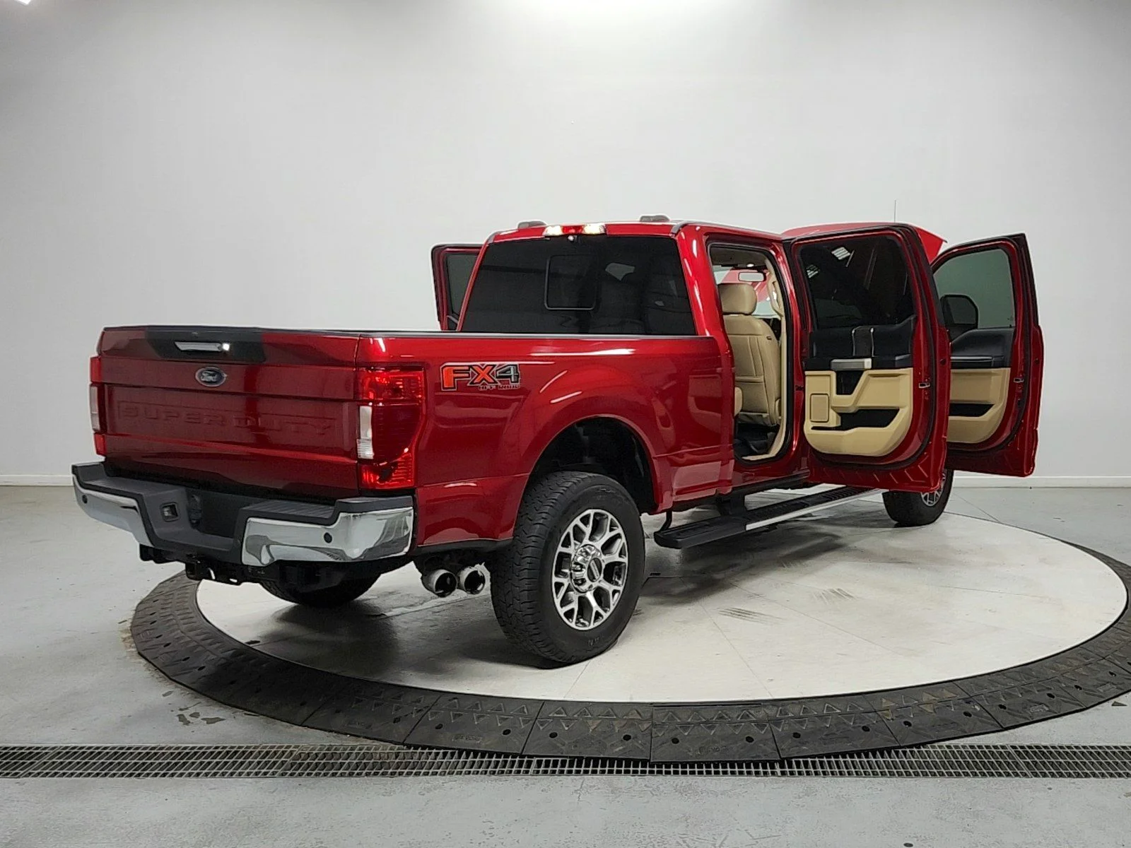 Used 2021 Red Ford Lariat image 15