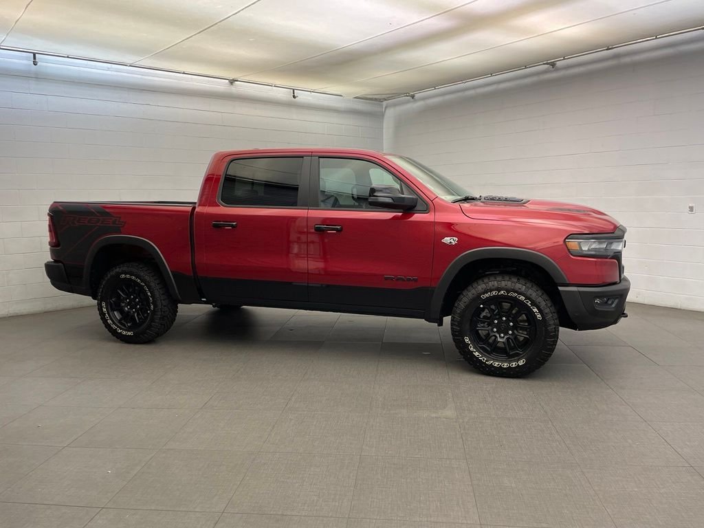 New 2026 Molten Red Pearl-Coat Exterior Paint RAM Rebel image 2
