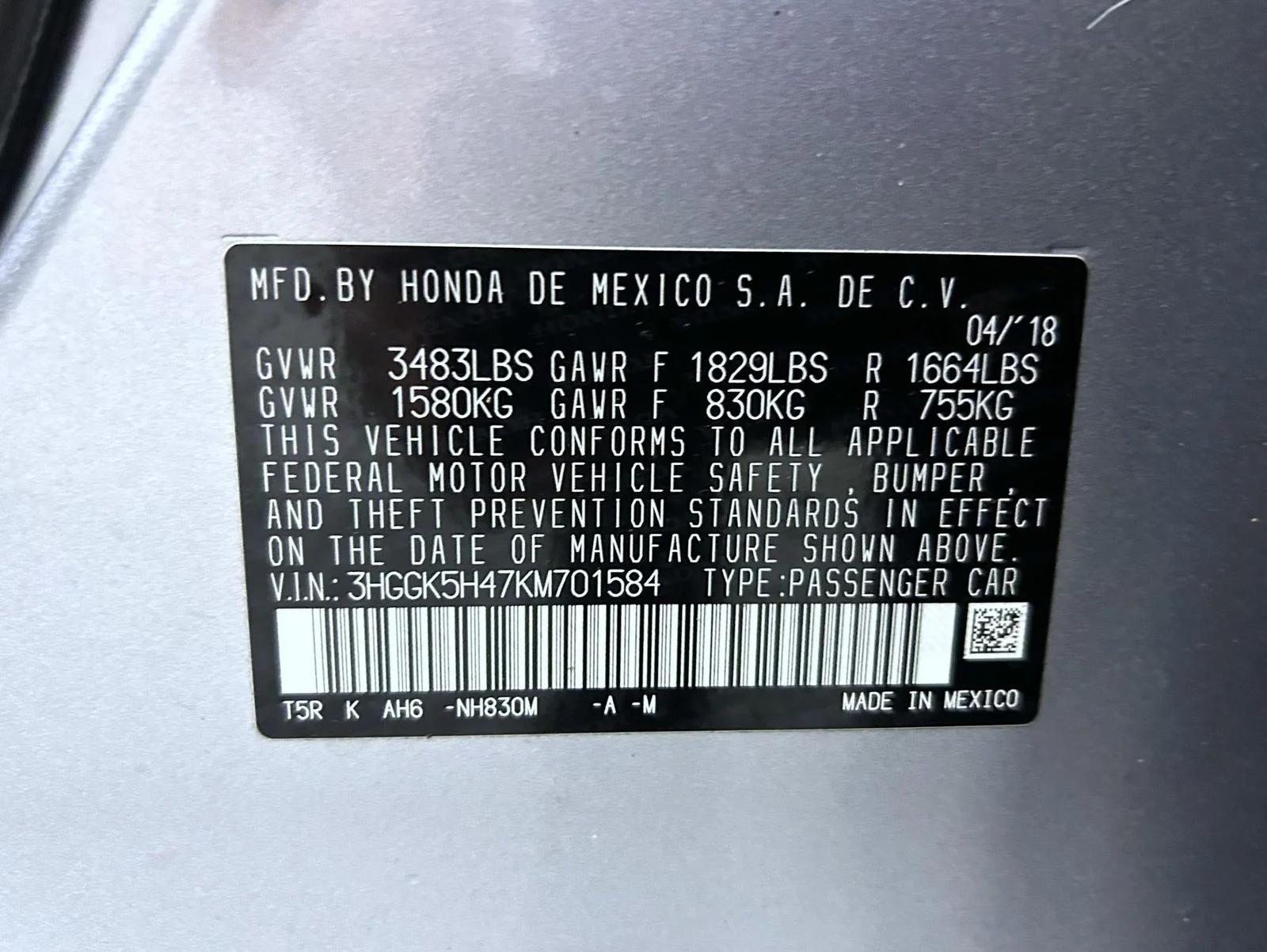 Used 2019 Silver Honda LX image 25