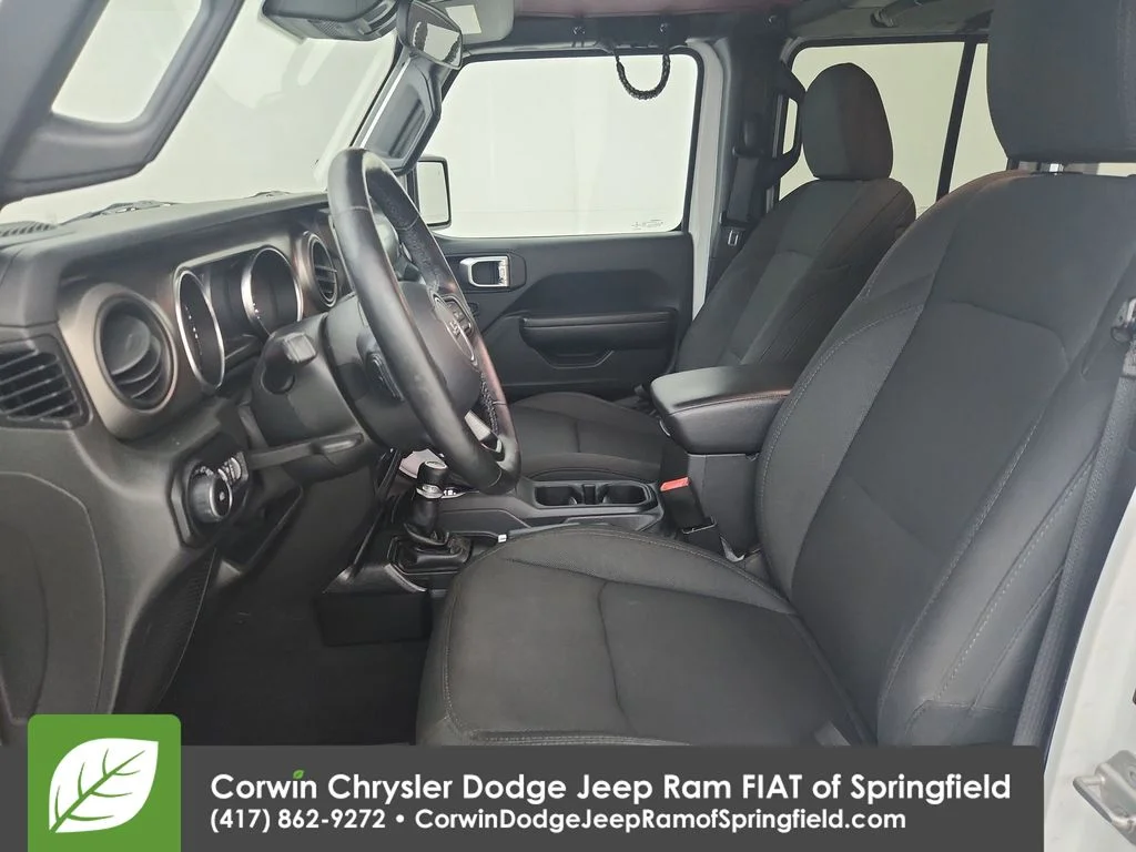 Certified Used 2020 White Jeep Unlimited Sport image 18