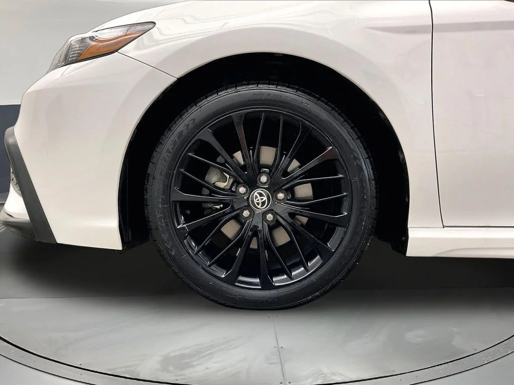 Certified Used 2021 White Toyota SE Nightshade image 12