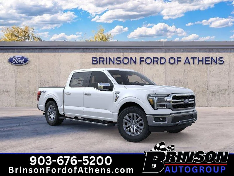 New 2026 Star White Metallic Tri-Coat Ford Lariat® image 7