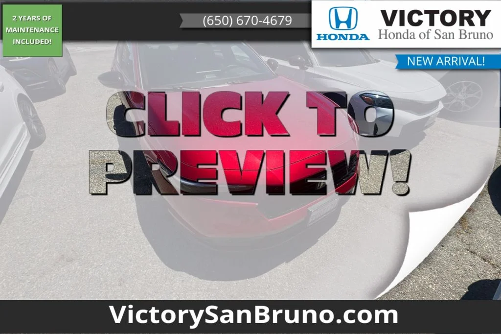 Used 2025 Radiant Red Metallic Honda Sport image 1
