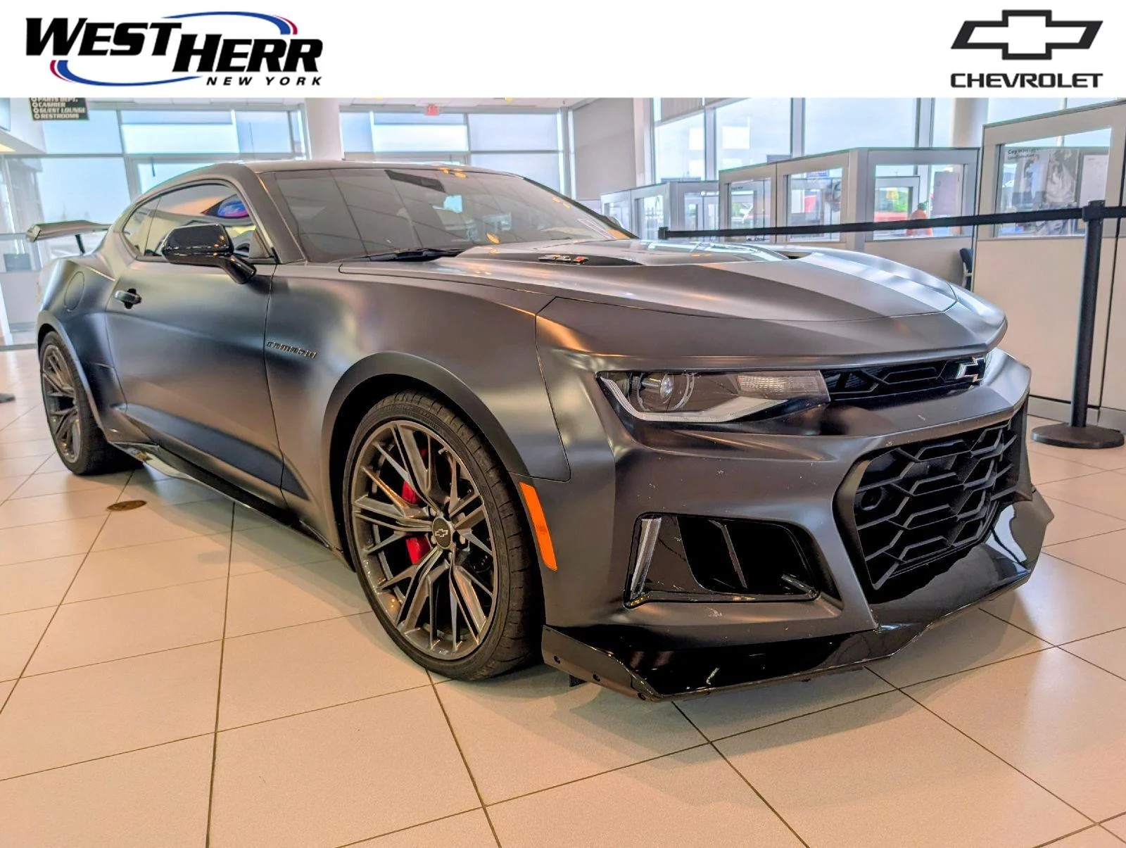 Used 2024 Panther Black Matte Chevrolet ZL1 image 1