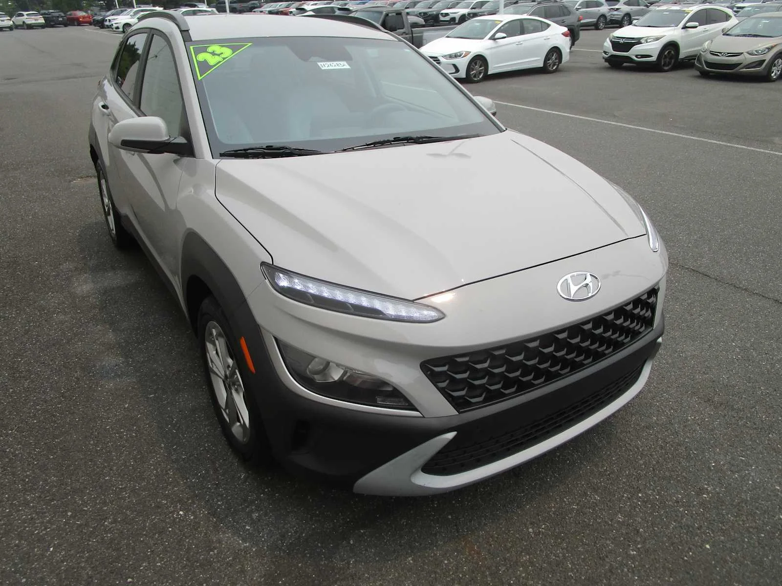 Used 2023 Cyber Silver Hyundai SEL image 3