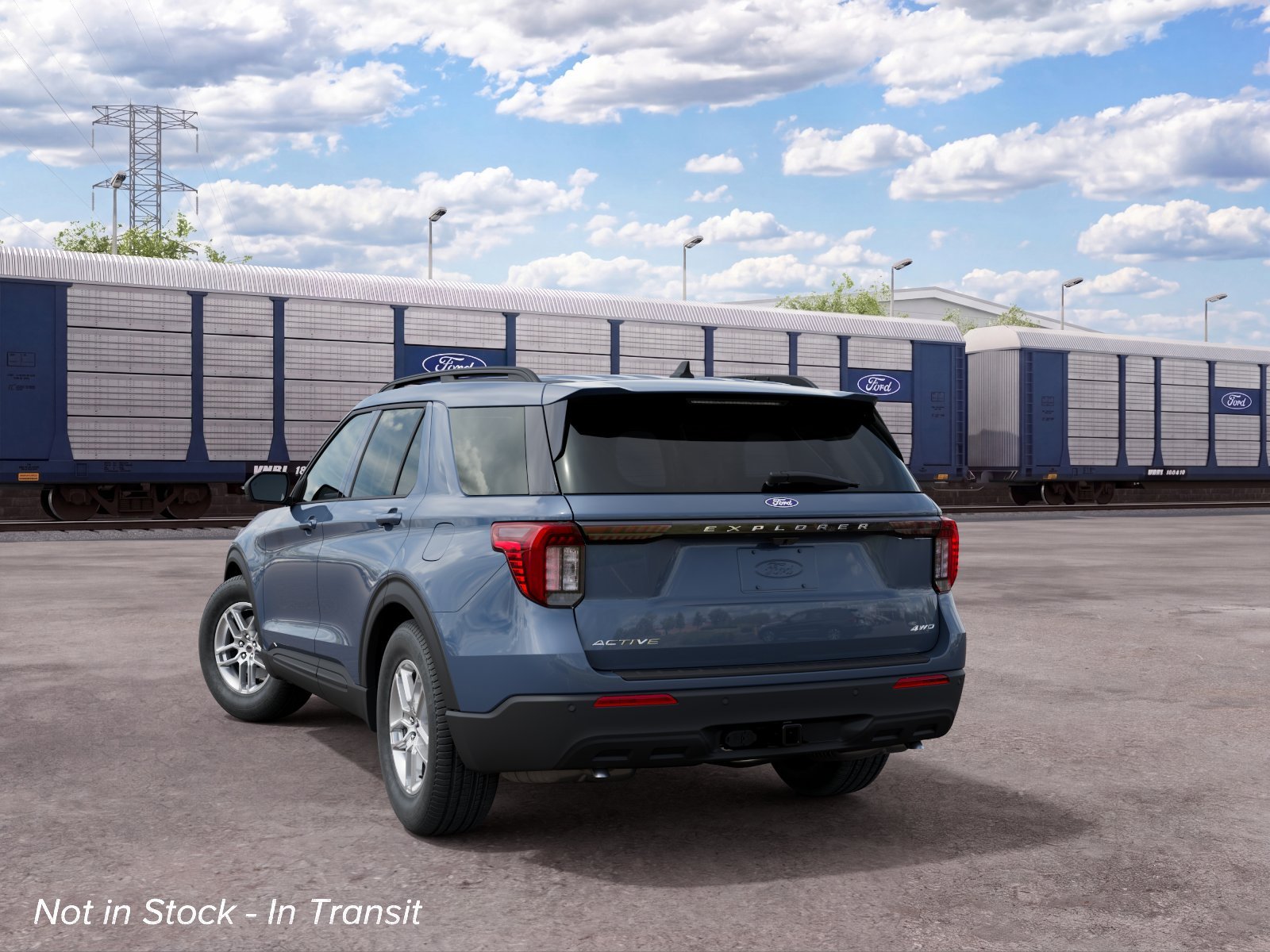 New 2027 Vapor Blue Metallic Ford Active image 8