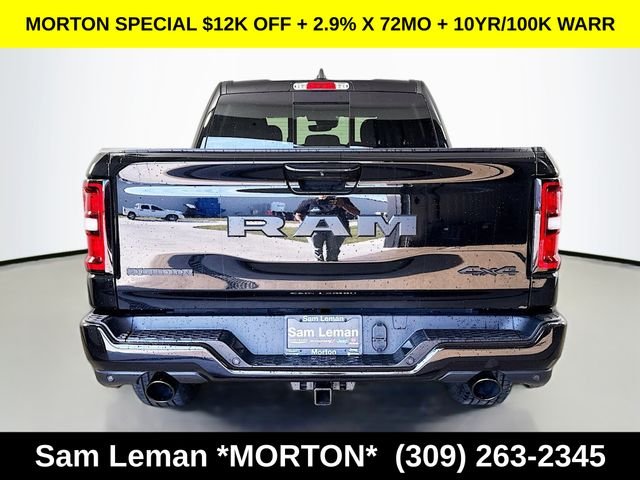 New 2026 Diamond Black Crystal Pearl-Coat Exterior Paint Ram Big Horn/Lone Star image 6
