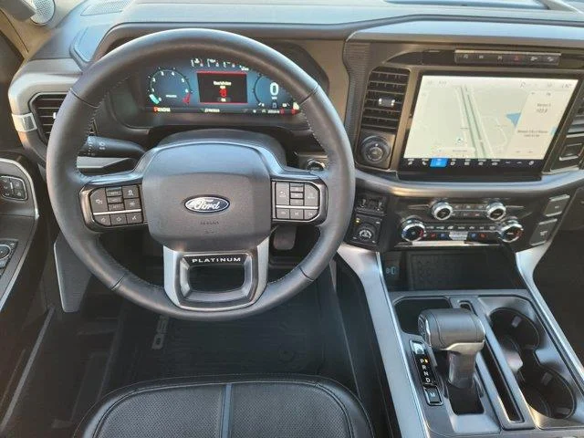 Used 2024 Agate Black MET Ford Platinum 4x4 SuperCrew Cab 5.5 ft. box 145 in. WB image 26