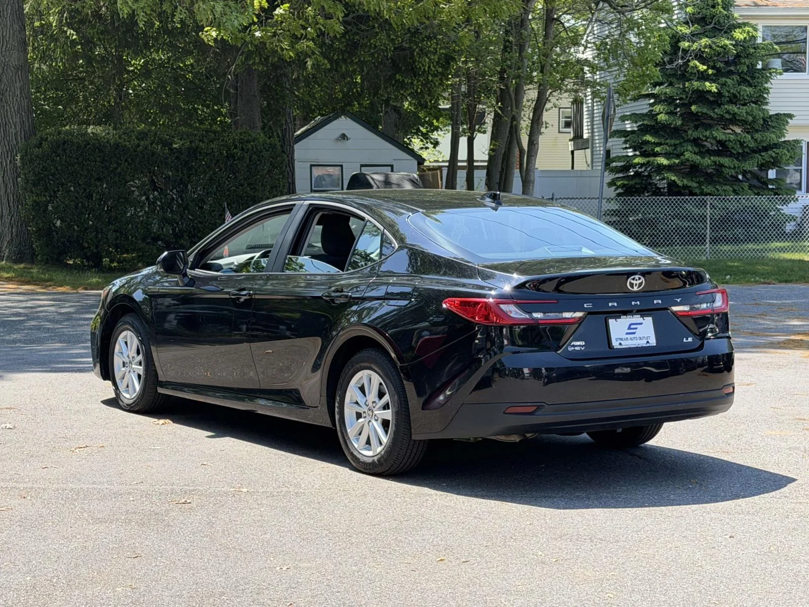 Used 2025 Black Toyota LE image 4