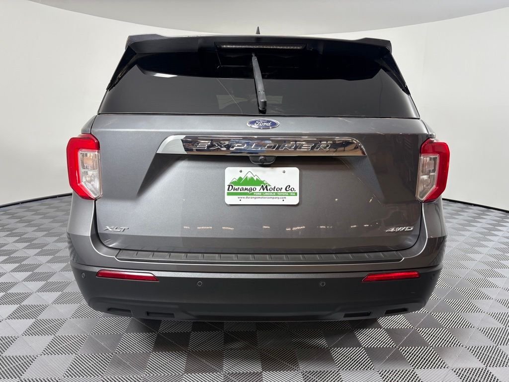 Certified Used 2022 Gray Metallic Ford XLT image 9