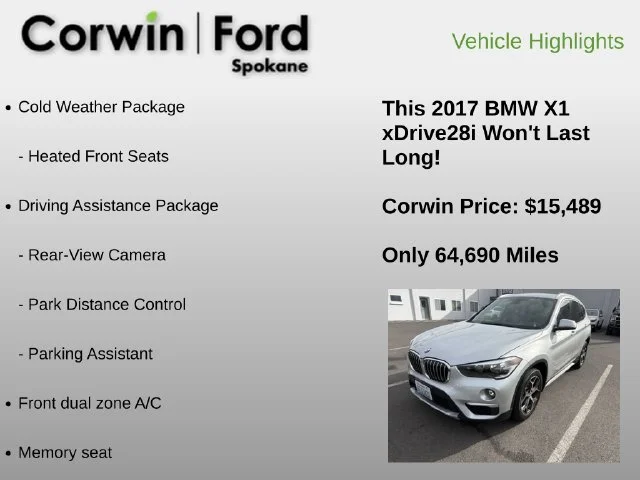 Used 2017 Silver BMW xDrive28i image 6