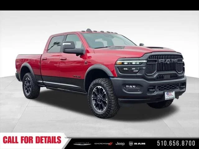 New 2026 Molten Red Pearlcoat RAM REBEL image 3