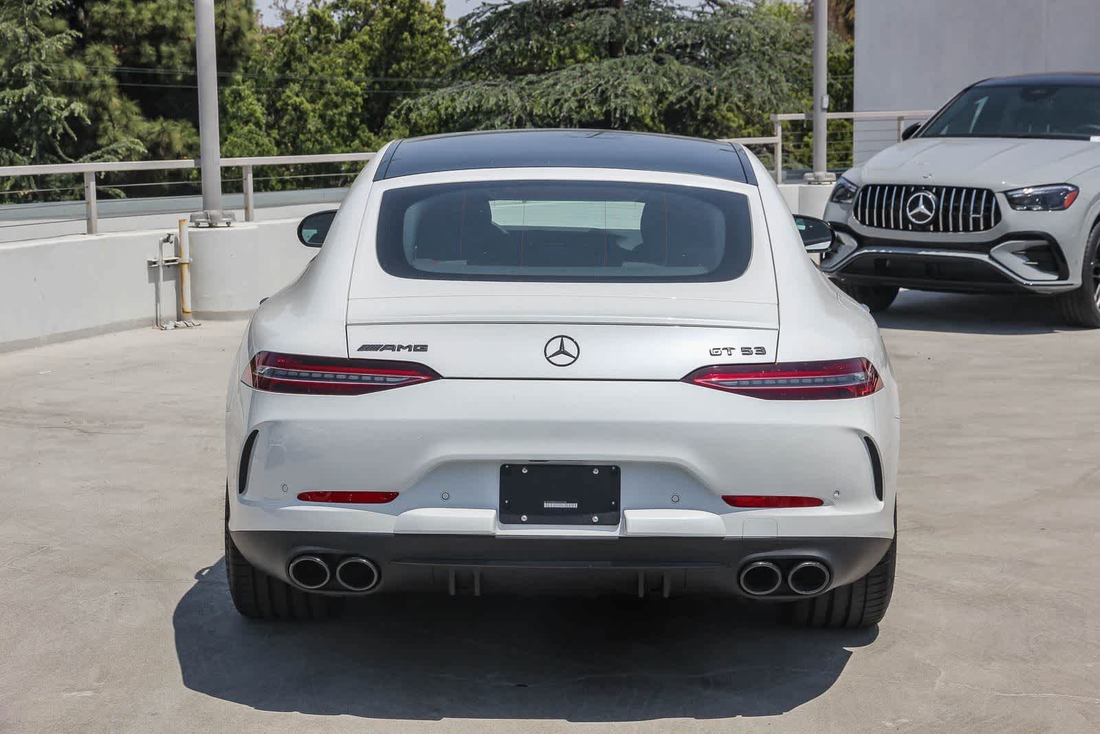 New 2026 MANUFAKTUR Moonlight White Metallic Mercedes-Benz AMG® GT 53 image 5
