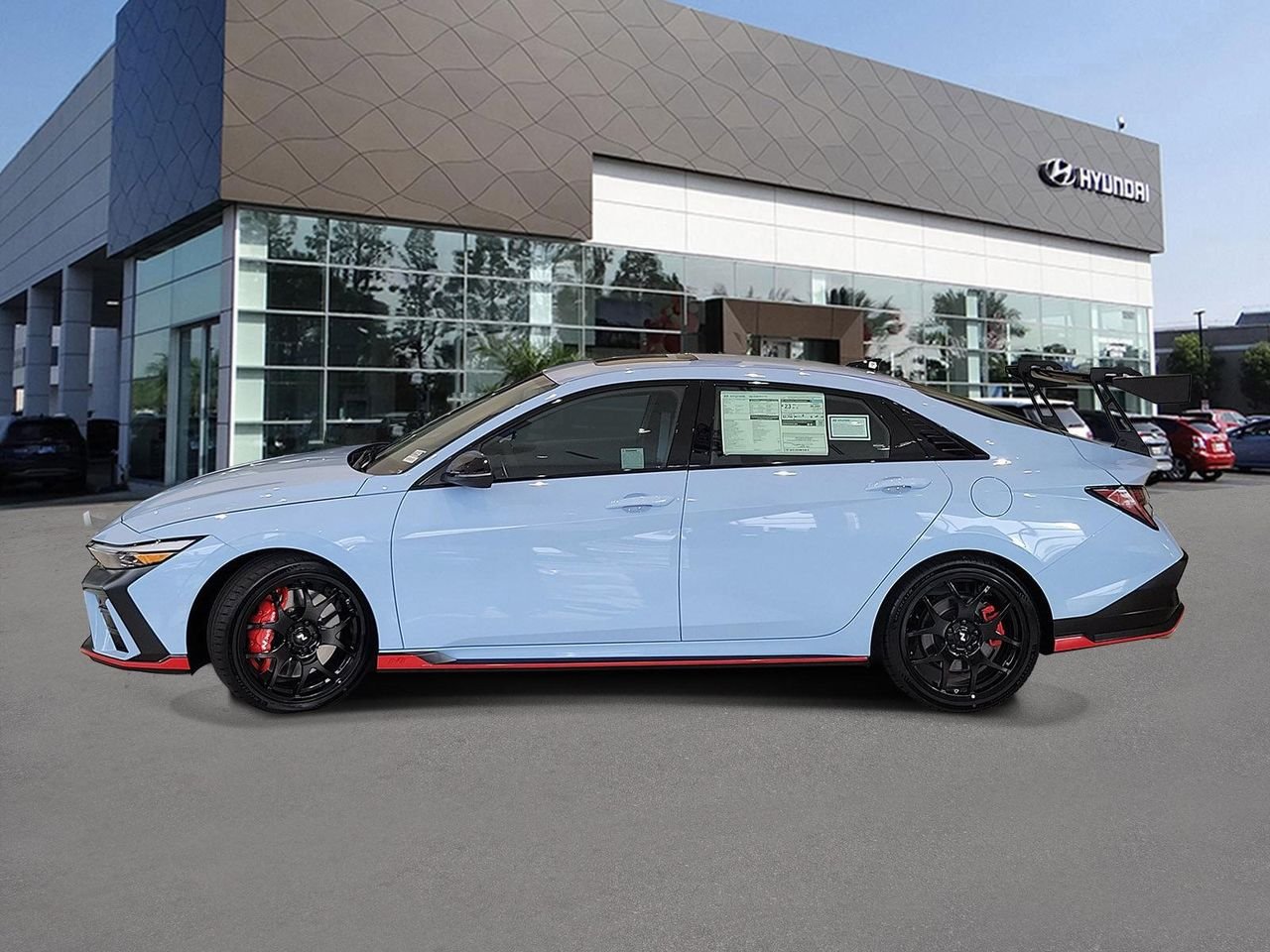 New 2026 Performance Blue Hyundai Sedan image 2
