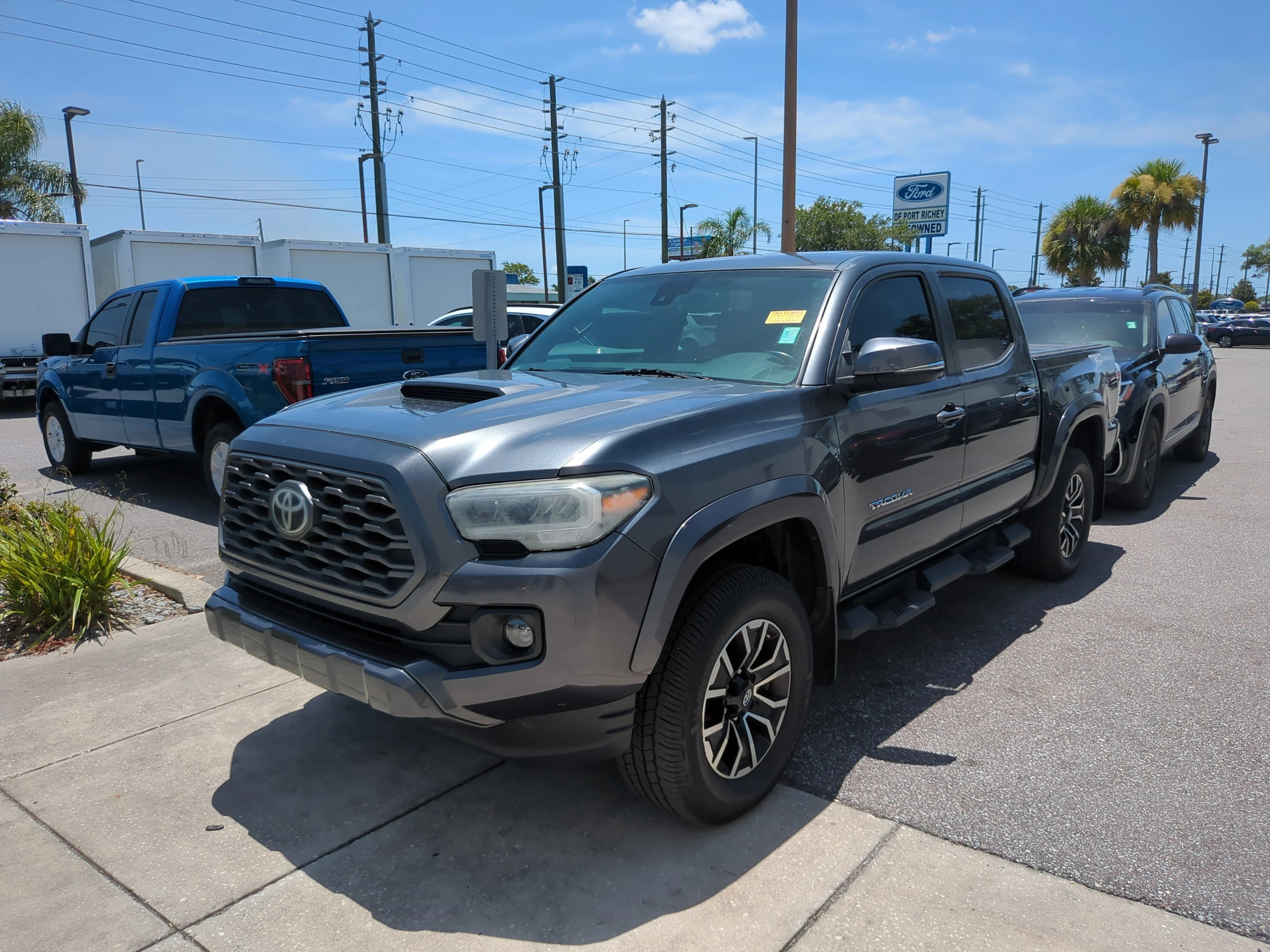 Used 2020 Magnetic Gray Metallic Toyota TRD Sport image 2