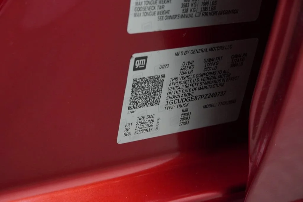 Used 2023 Radiant Red Tintcoat Chevrolet LTZ image 40