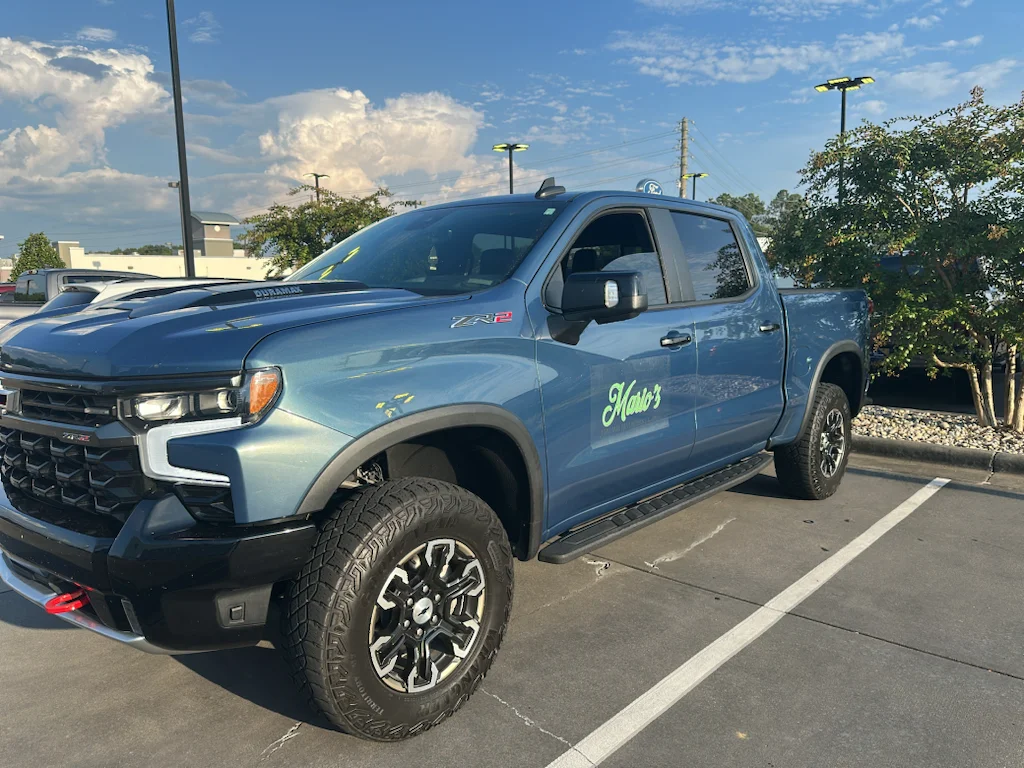 Used 2024 Lakeshore Blue Metallic Chevrolet ZR2 image 1