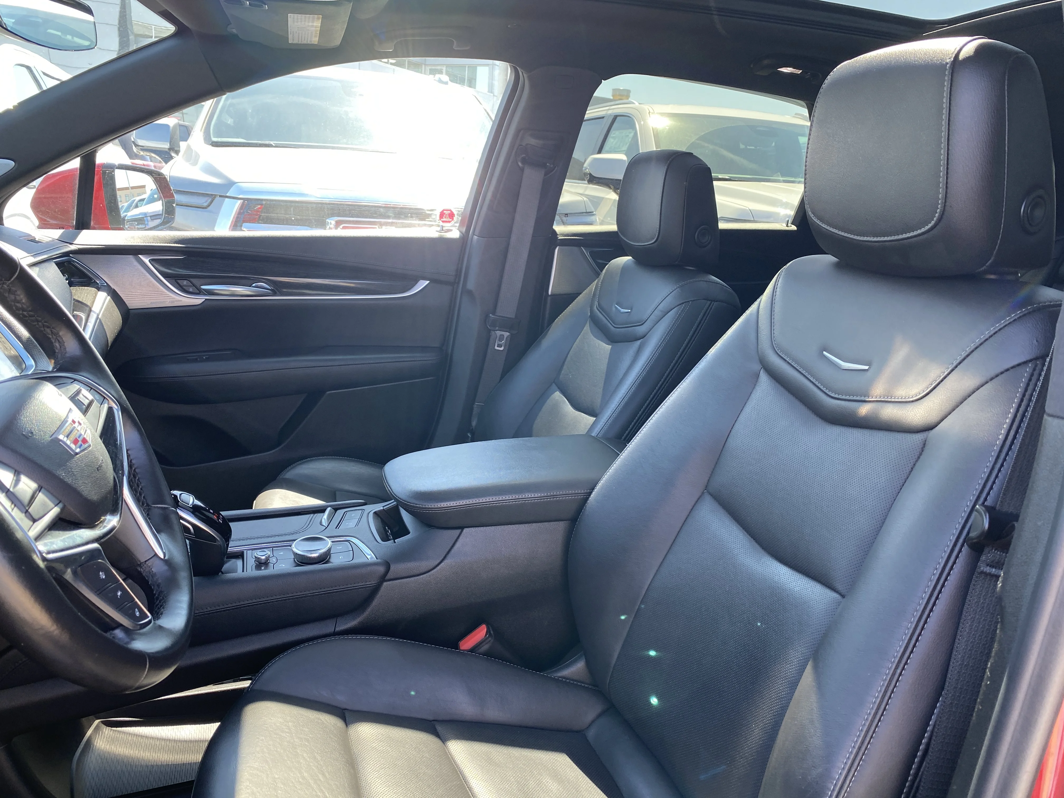 Used 2021 Red Cadillac AWD Premium Luxury * PANORAMIC SUNROOF * RADAR CRUISE * REMOTE STARTER * image 8