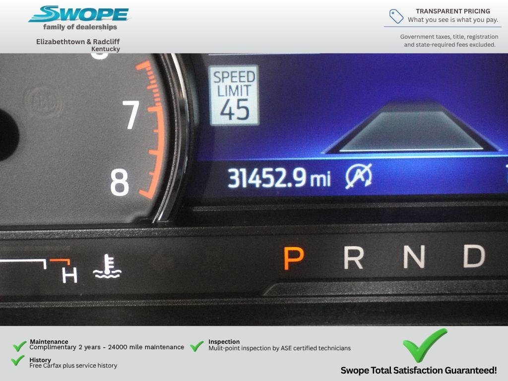 Used 2021 Rapid Red Metallic Tinted Clearcoat Ford XLT image 19
