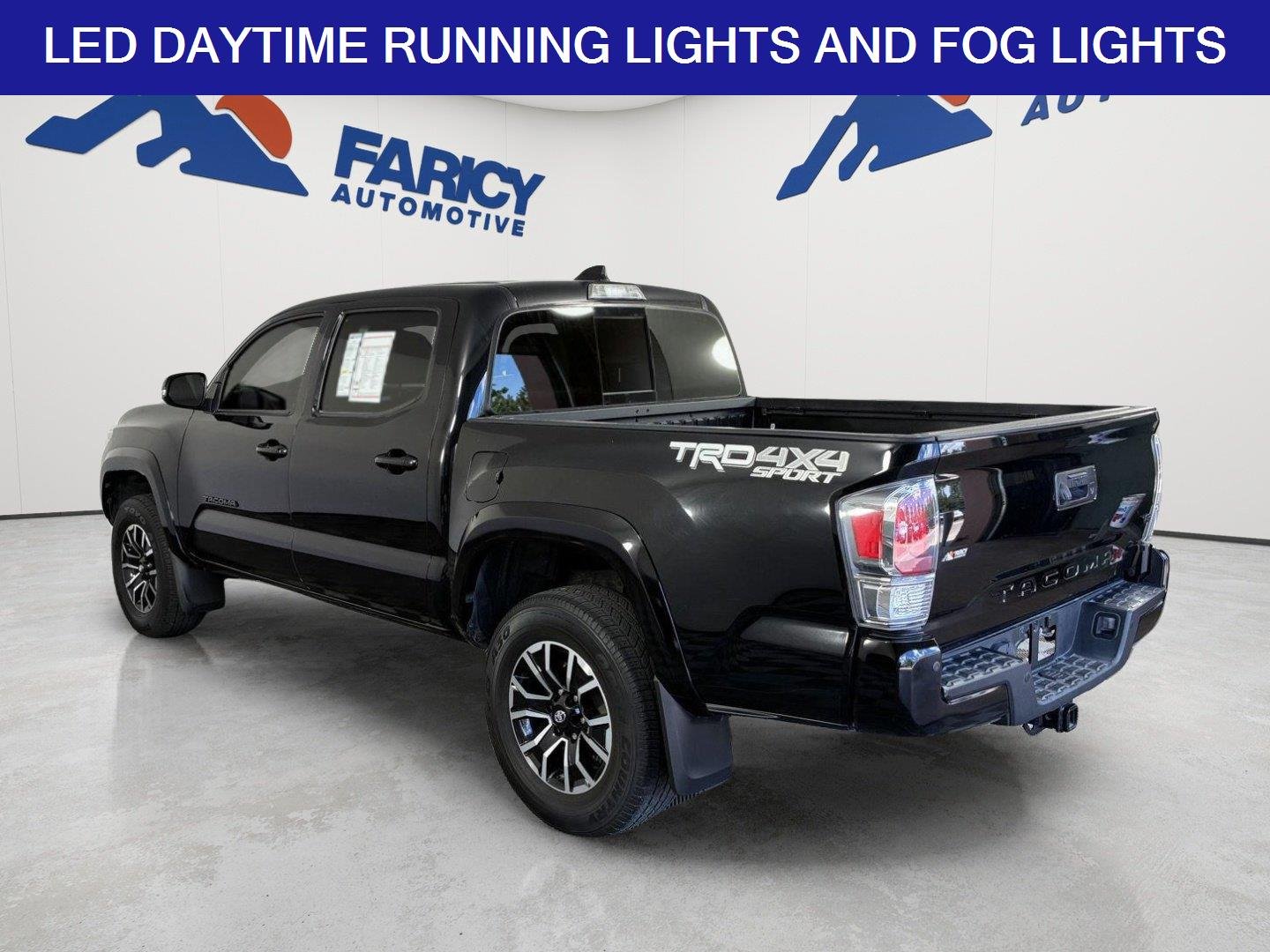 Used 2021 Midnight Black Metallic Toyota TRD Sport image 7