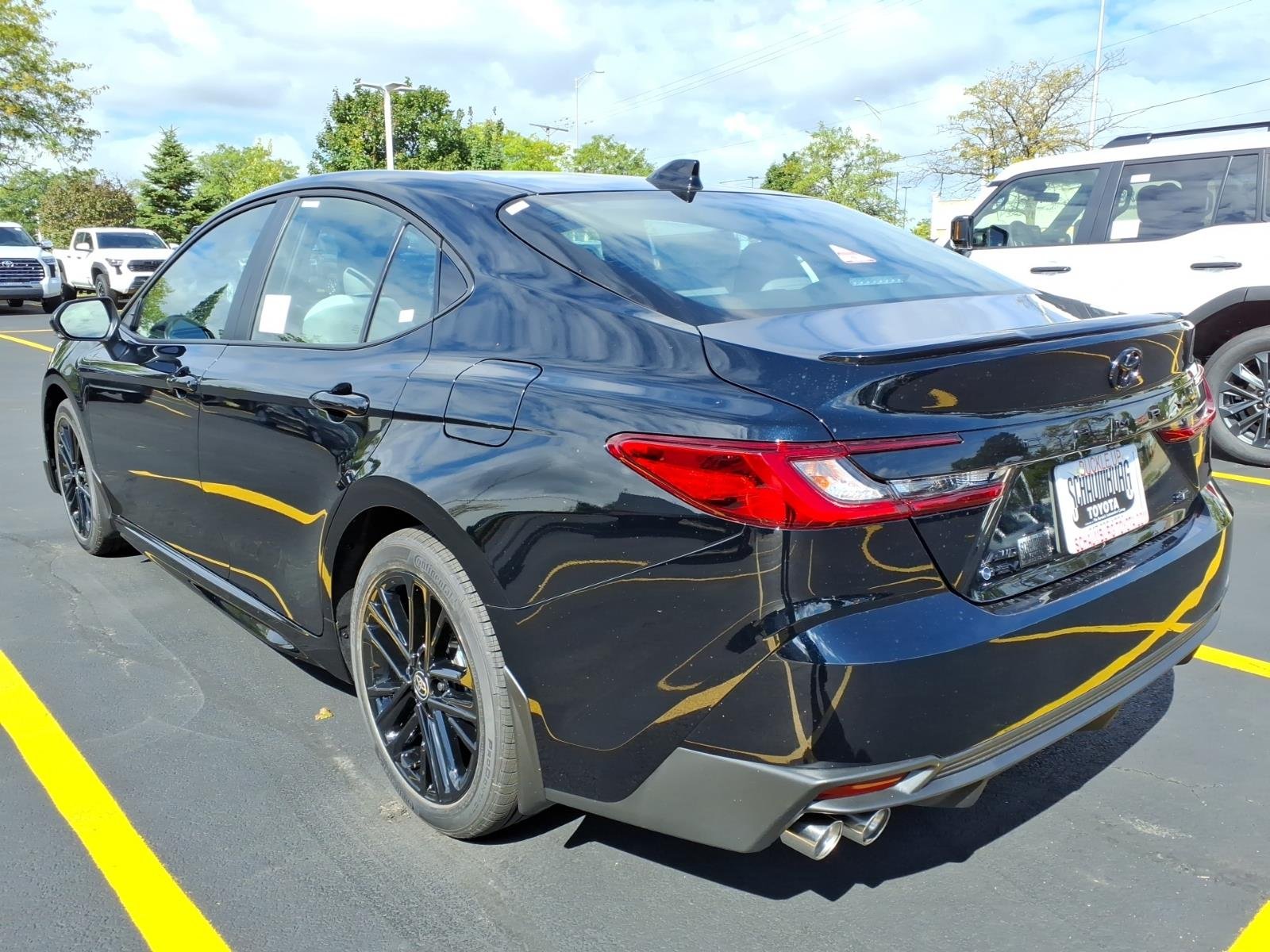 New 2026 Midnight Black Metallic Toyota  SE AWD image 5
