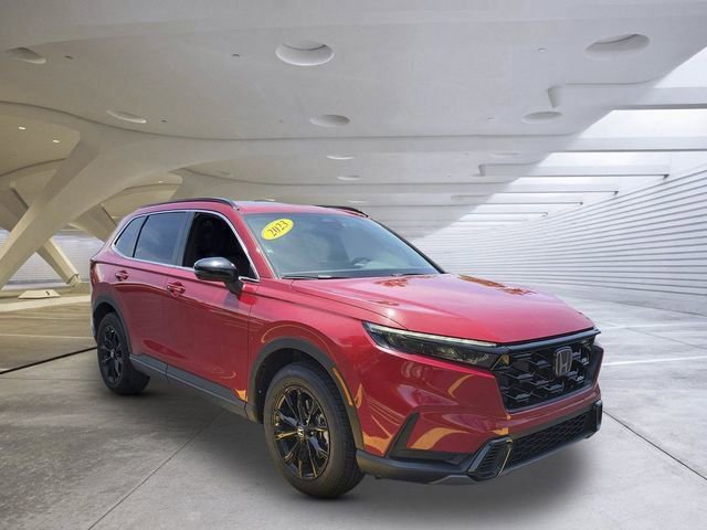Certified Used 2023 Radiant Red Metallic Honda Sport image 1
