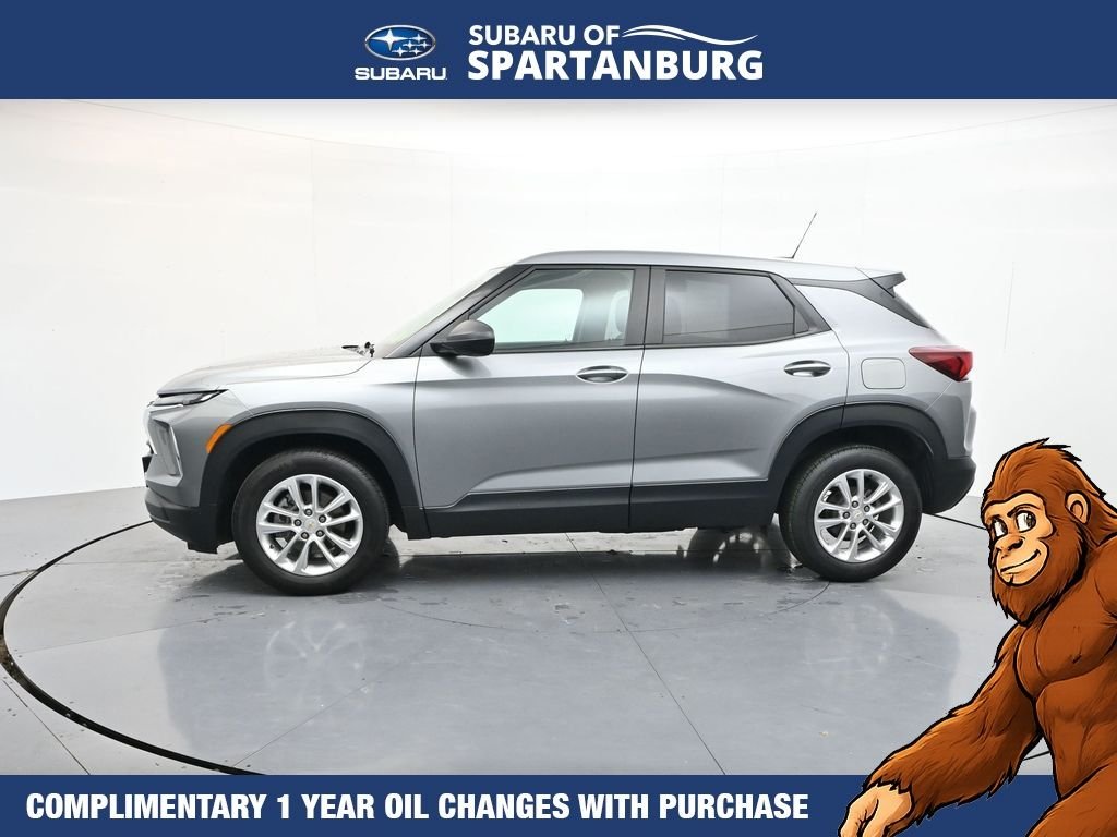 Used 2024 Sterling Gray Metallic Chevrolet LS image 3